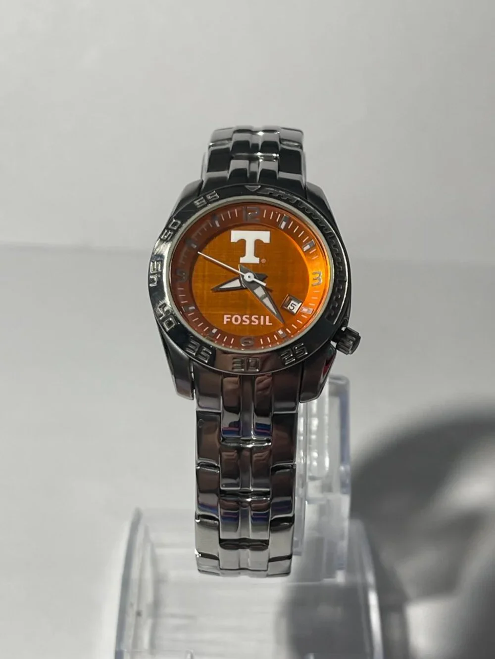 Tennessee Volunteers NCAA Stainless-Steel Women's Watch by Fossil NEW